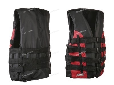 Жилет спортивный, черный XL до 100 кг