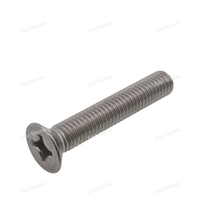 Винт с потайной головкой крестообразным шлицем М8х40