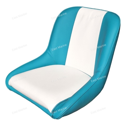 Сиденье бело-бирюзовое  785-111