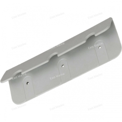 Уголок крепления банки серый