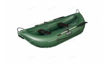 Лодка надувная гребная Skiff-265 зелёный