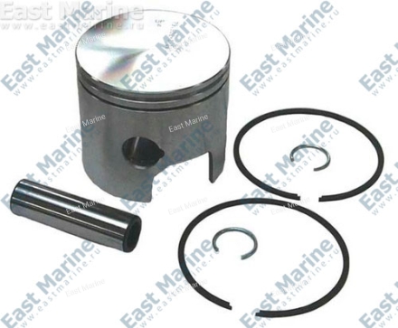 Поршень, + 0.030, правый, Mercury V6 (jet 105-150)