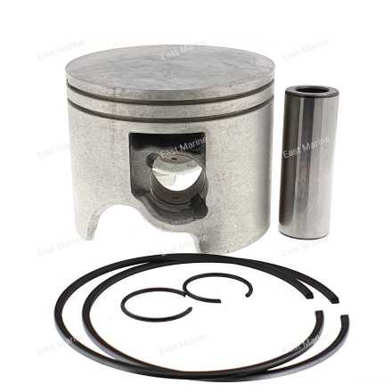 Поршень, к-т, + 0.25 мм, левый, палец 23 мм, Yamaha 115-200 100-275-04PKT