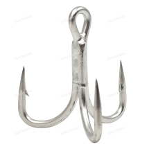 Крючок тройной лужёный Saikyo ST66 #3/0 - 1шт (ST66-3/0)