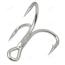 Крючок тройной лужёный Saikyo ST66 #4/0 - 1шт (ST66-4/0)
