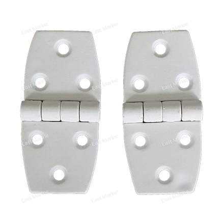 Шарнир белый пластиковый (пара) 256-03016-W1