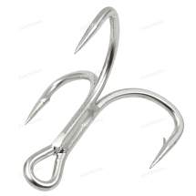 Крючок тройной лужёный Saikyo ST66 #5/0 - 1шт (ST66-5/0)