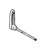 Ручка включения хода Tohatsu 9.9-18, Mercury 9.9-15