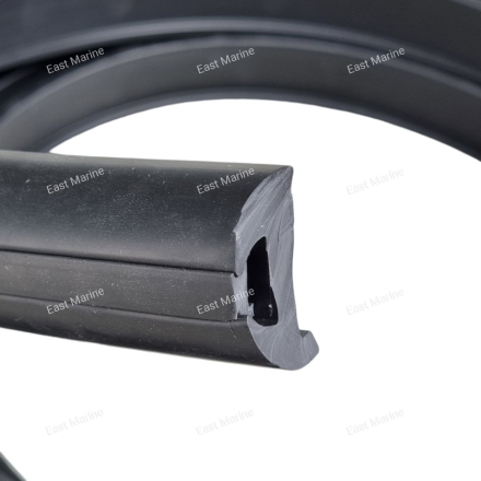 Брус привальный  (чёрный) 38 мм     SF25002Black