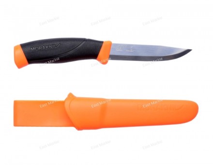 Нож туристический MORAKNIV Companion HD Hi-Vis Orange