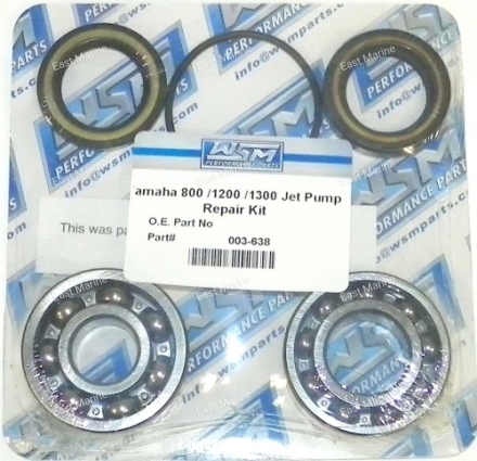 Ремкомплект водомета Yamaha 800, 1000, 1200     003-638