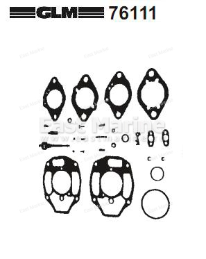 Ремкомплект карбюратора Rochester R1