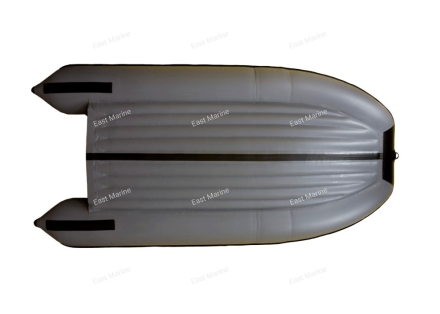 Лодка надувная моторная LEADER VISLA-360 с НДНД серый/чёрный