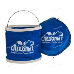 Ведро складное СЛЕДОПЫТ 9л синий PF-CT-F03