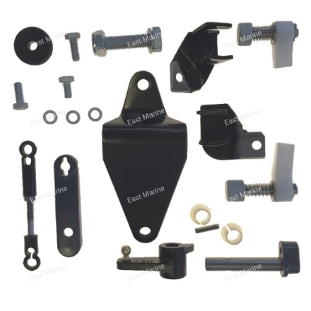 Крепеж, к-т для кабелей ДУ и рулевого Yamaha 25B,30H с 16года