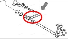 Пружина возвратная, к-т  R3, MT03       90891-10296