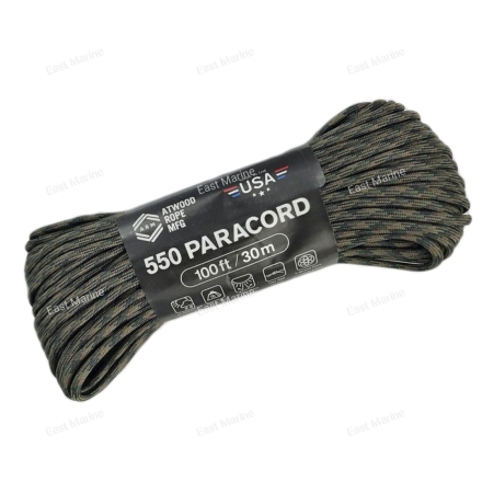Паракорд 550 лесной камуфляж, 30м 01912