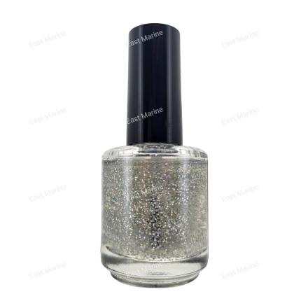 Лак рыболовный флюоресцентный серебряный с блёсками