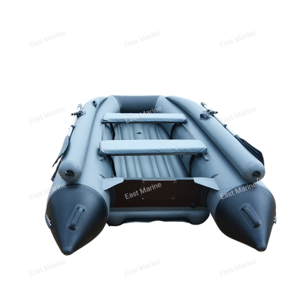 Лодка надувная моторная ALTAIR HD360FB фальшборт с НДНД серый