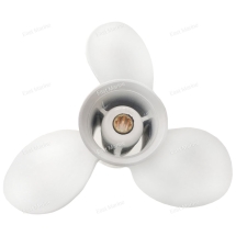 Винт гребной алюминиевый Yamaha 9.9-15 (шаг 8) оригинал с нового мотора.