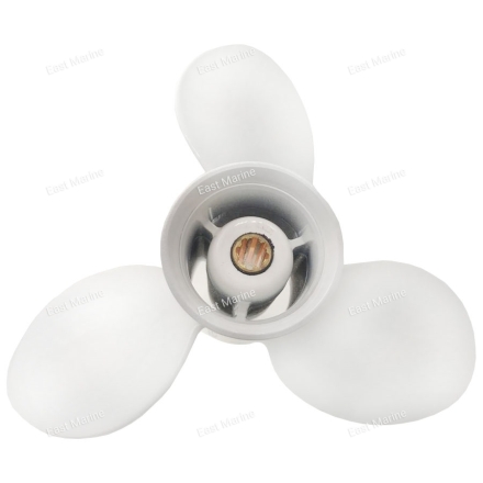 Винт гребной алюминиевый Yamaha 9.9-15 (шаг 8) оригинал с нового мотора.