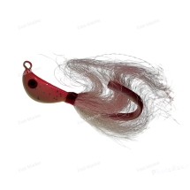 Джигголовка OF с перьями 30гр/розовый