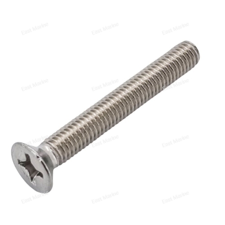 Винт с потайной головкой крестообразным шлицем М6х45  SF31863-36