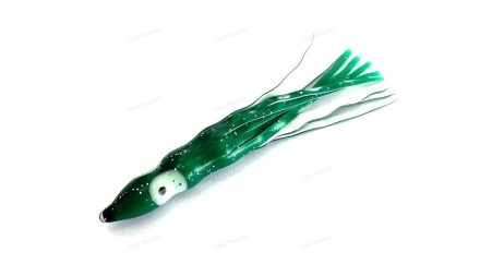 Октопус волнистый OF 8,9см уп.5шт темно-зеленый c белым