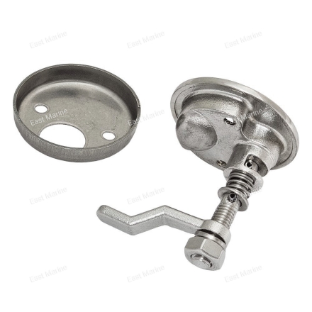 Ручка люка нерж сталь (диаметр 64 мм)                    SF31124