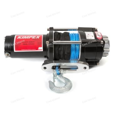 Лебедка электрическая KIMPEX 3500, с синтетическим тросом и дистанционным пультом (3500)
