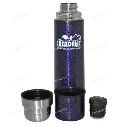 Термос &quot;СЛЕДОПЫТ&quot; с двойной крышкой, 1 л.       PF-TM-06