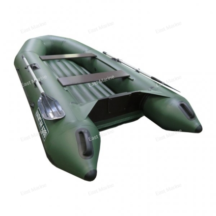 Лодка надувная моторная Капитан 330 НДНД зелёный 3,3м