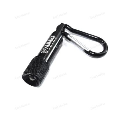 Брелок-фонарик металлический, черный N20-JK004-B0