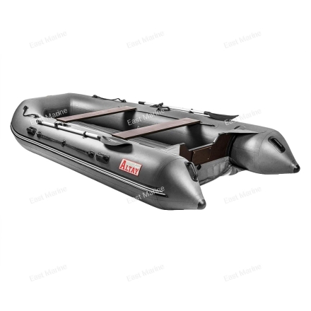 Лодка надувная моторная Алтай A380 НДНД серый 3,8м