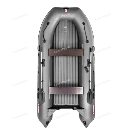Лодка надувная моторная Алтай A380 НДНД серый 3,8м