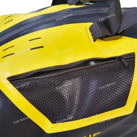 Гермосумка VIA 110 л ПВХ (Черный/желтый)