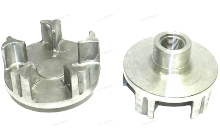 Муфта демпфера Yamaha 5 скругленных лопаток, резьба 27мм. (63M-45813-01-5B) 003-221