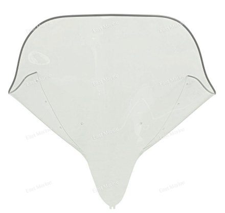 Стекло ветровое для снегохода Yamaha RS Venture GT, TF 2009- ( 68см, 3мм, МПК)