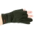 Перчатки из материала DuPont 3-палые зелёный