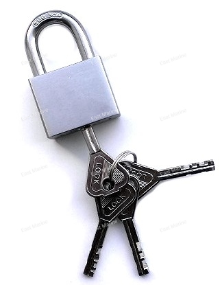 Замок навесной, 50 мм, нерж. сталь  SF39150-2