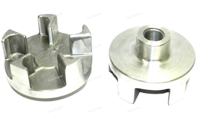 Муфта демпфера Yamaha, 5 прямых лопаток, резьба 27 мм. 003-224