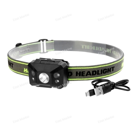 Фонарь налобный с USB Helios                              HS-FN-3008 