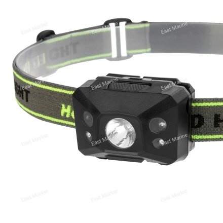 Фонарь налобный с USB Helios                              HS-FN-3008 