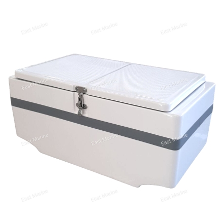 Сиденье-рундук с крышкой EM390, EM450. Цвет белый