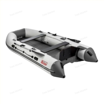 Лодка надувная моторная Алтай 380JET НДНД серый 3,8м