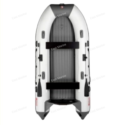 Лодка надувная моторная Алтай 380JET НДНД серый 3,8м