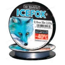 Леска зимняя -40С BALSAX Ice Fox 0,12мм/1,95кг/30м