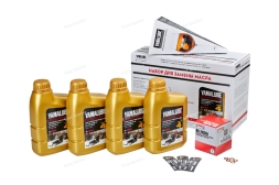 Набор для замены масла в снегоходах SAE 0W-40 с эстерами