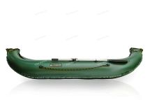 Лодка надувная гребная LEADER КОМПАКТ 260 зелёный 2,6м