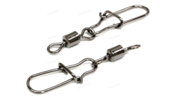 Карабин с вертлюгом DAIWA Fast Lock Swivel 1/0 тест:42кг уп. 10шт